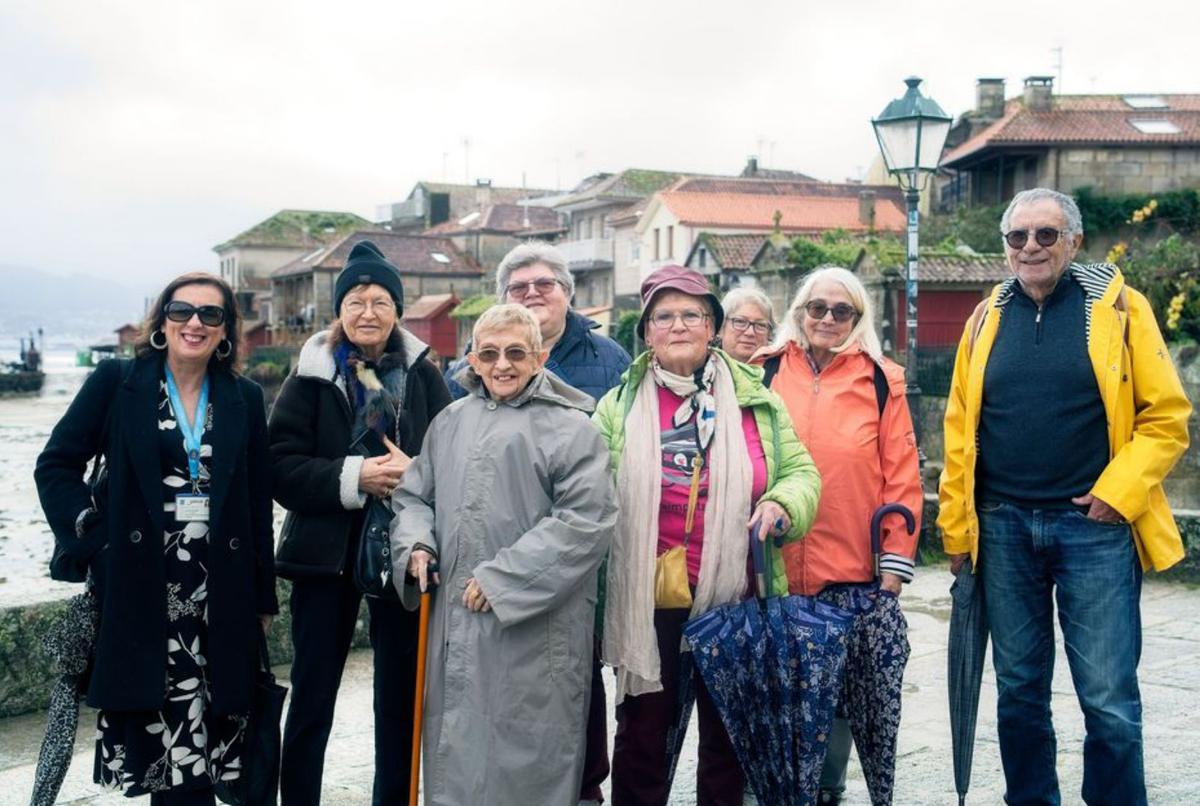 La visita a Combarro.