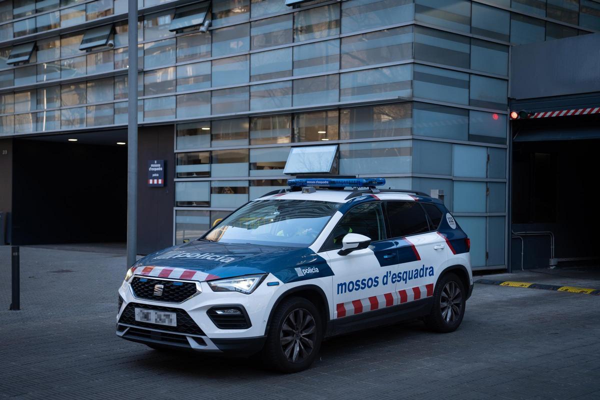 Imagen de un vehículo de los Mossos.