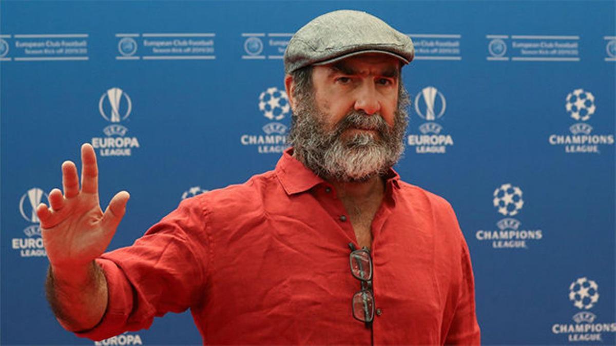 El ingenioso discurso de Cantona tras recibir el Premio Presidente de la UEFA
