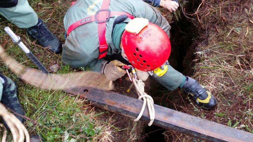 Los pozos de mina y la ley de bienestar animal, quebraderos de cabeza para la caza en Mieres