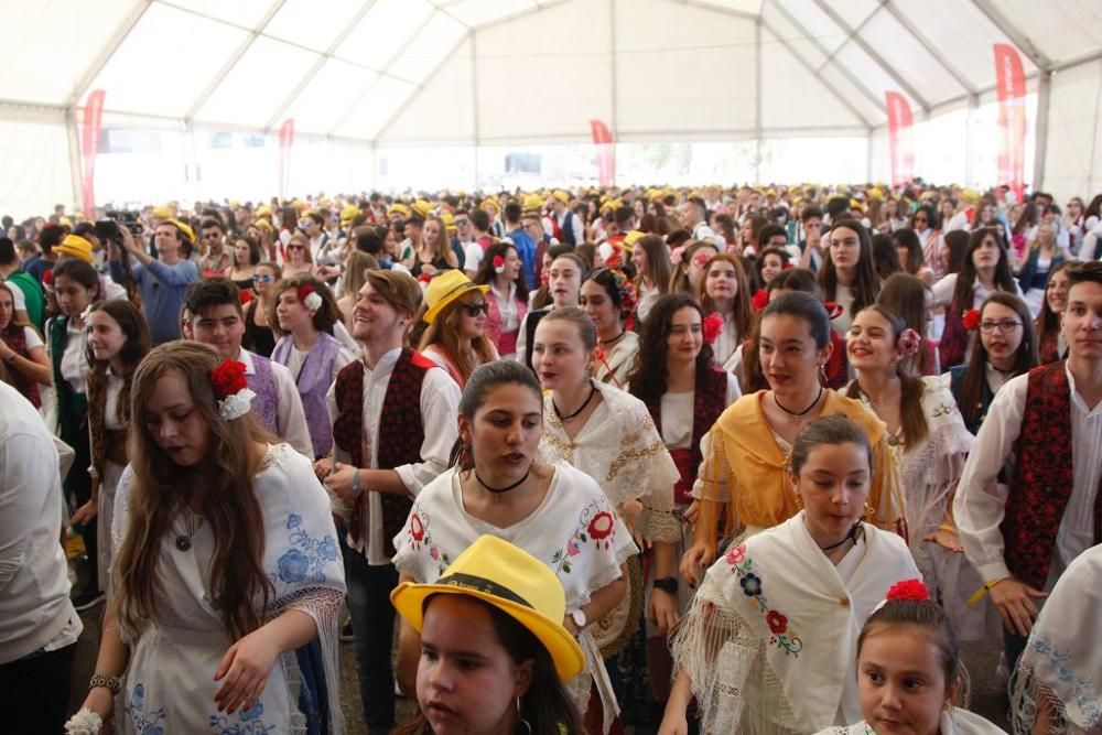 Ambiente en La Repanocha durante el Bando de la Huerta 2018