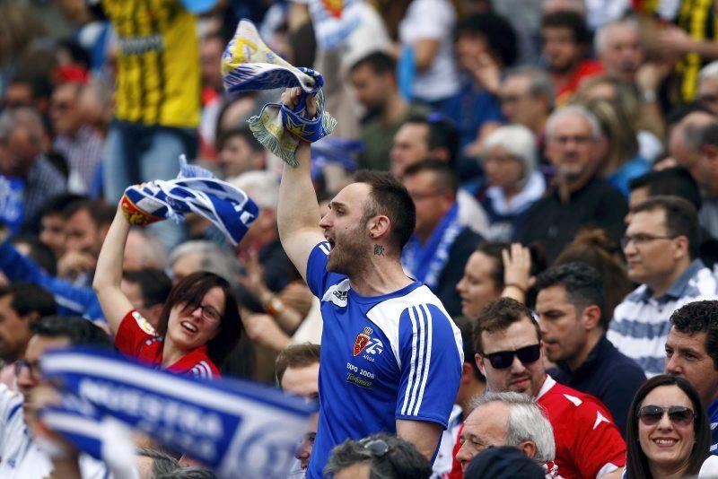 La afición eleva al Real Zaragoza