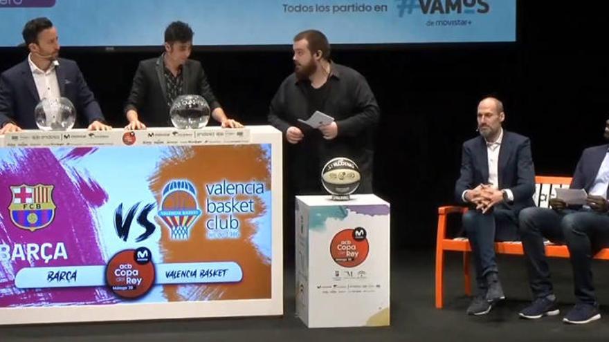 Imagen del sorteo celebrado en Málaga.