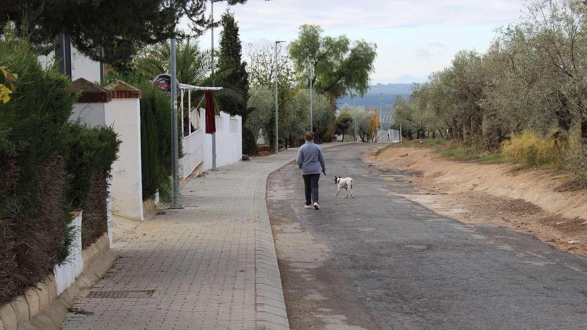 Las obras permitirán prolongar el tramo de acerado ya existente.