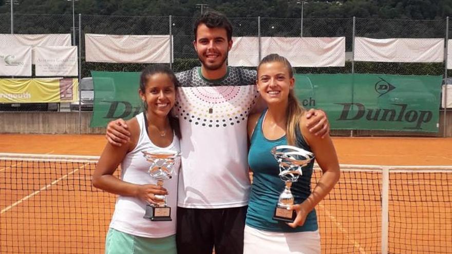 La murciana Alba Carrillo, campeona de dobles en Caslano