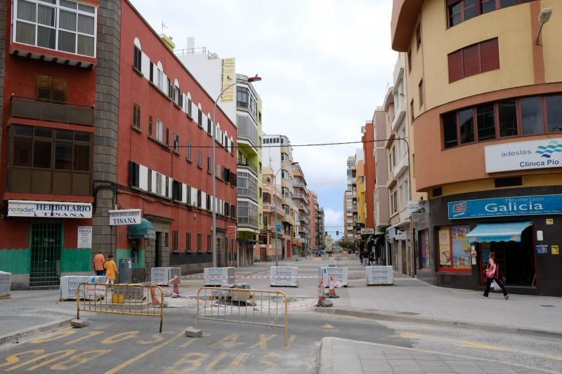 27-06-18. LAS PALMAS DE GRAN CANARIA. OBRAS METRO GUAGUA. FOTO: JOSÉ CARLOS GUERRA.  | 27/06/2018 | Fotógrafo: José Carlos Guerra