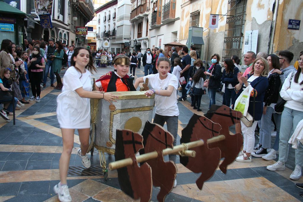 Procesión de papel en Lorca