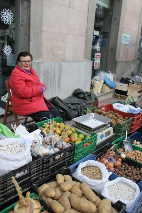 La ola de frío en el mercado de Grado