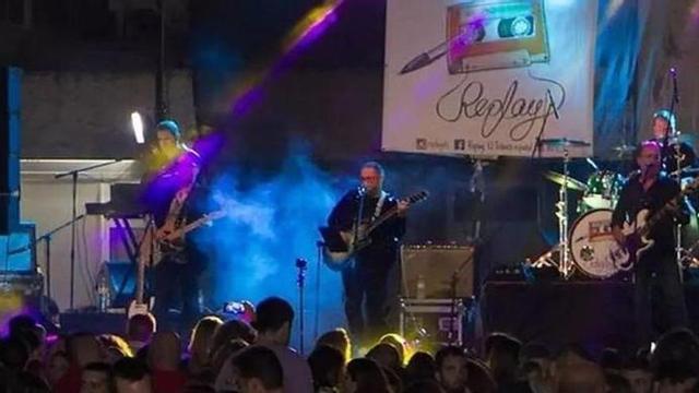 Grupo Replay, en un concierto.