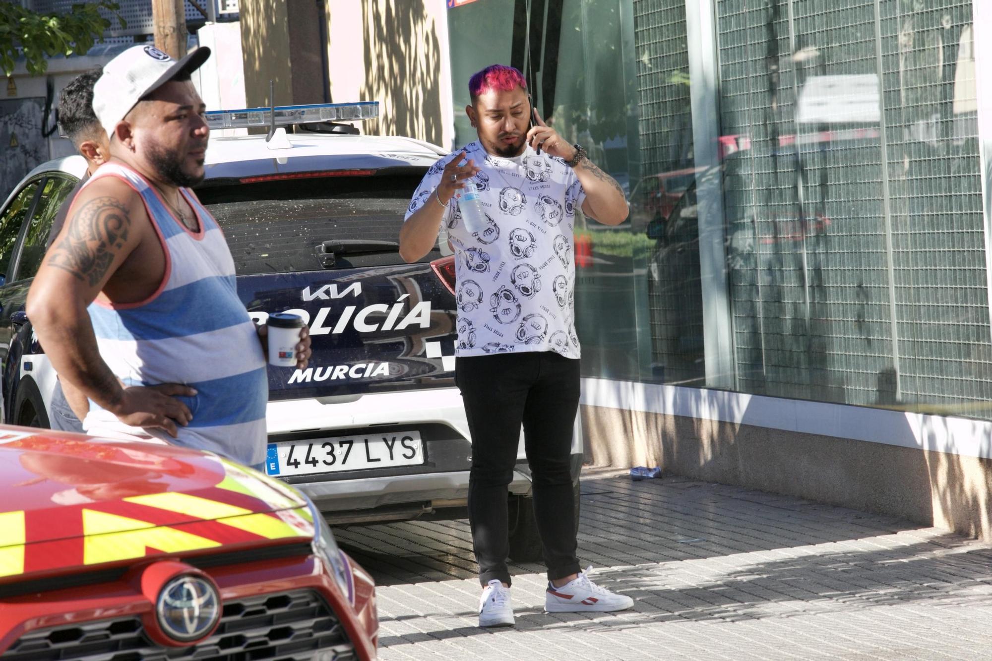 Las imágenes de la zona de ocio de Atalayas tras el incendio en dos discotecas