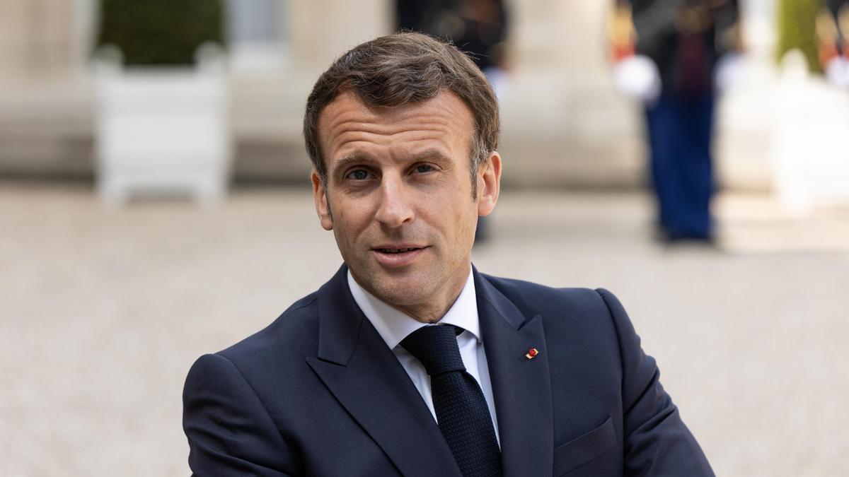 El presidente francés, Emmanuel Macron