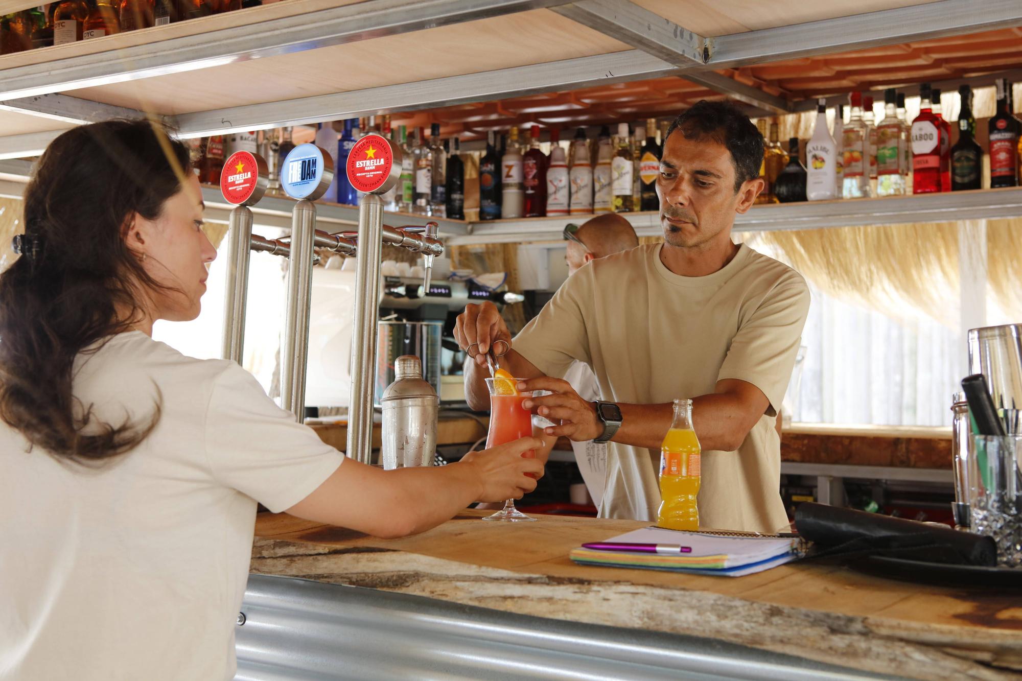 Gerade neu eröffnet: Die Strandbar Muro Beach.