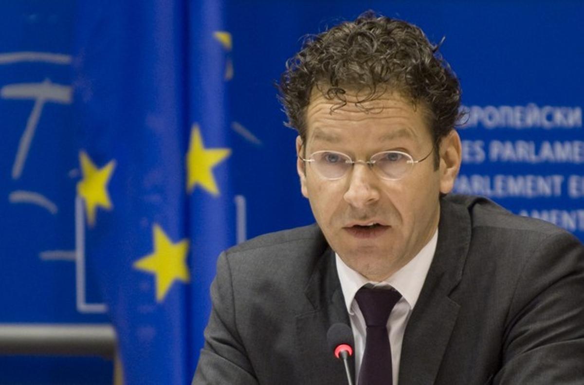 El president de l’Eurogrup i ministre d’Economia holandès, Jeroen Dijsselbloem, aquest dimecres a Brussel·les.