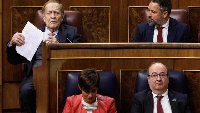 VOX | Tamames pone a la venta su discurso como candidato a la moción de ...