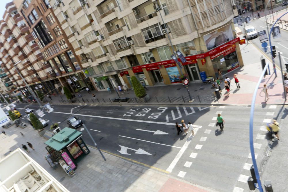 Imágenes recientes de la avenida de Maisonnave