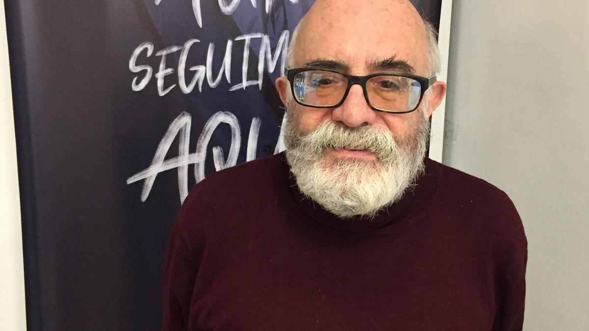 Guillermo Heras, en su despedida de la Muestra de Autores de Alicante en 2021.