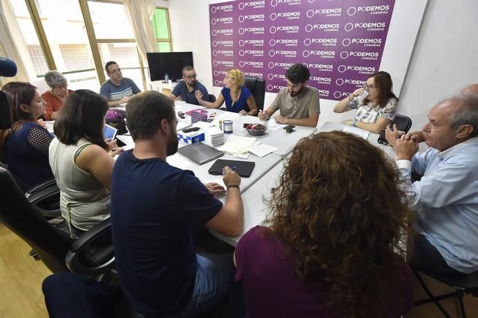 Reunión del Consejo de Coordinación de Podemos ...
