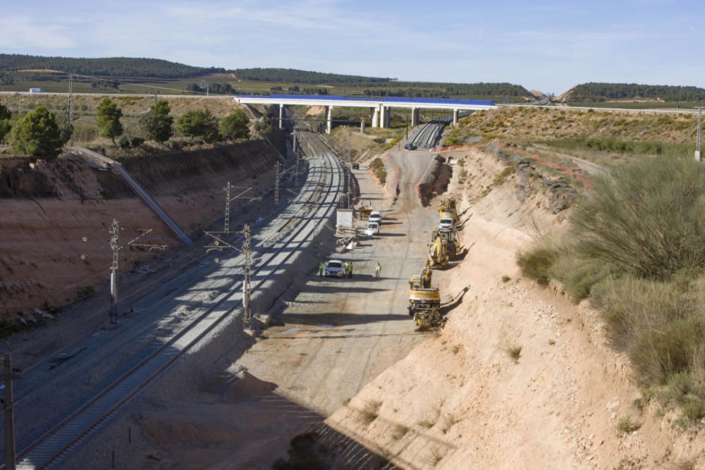 Abren el tramo afectado por las lluvias en la Font de la Figuera