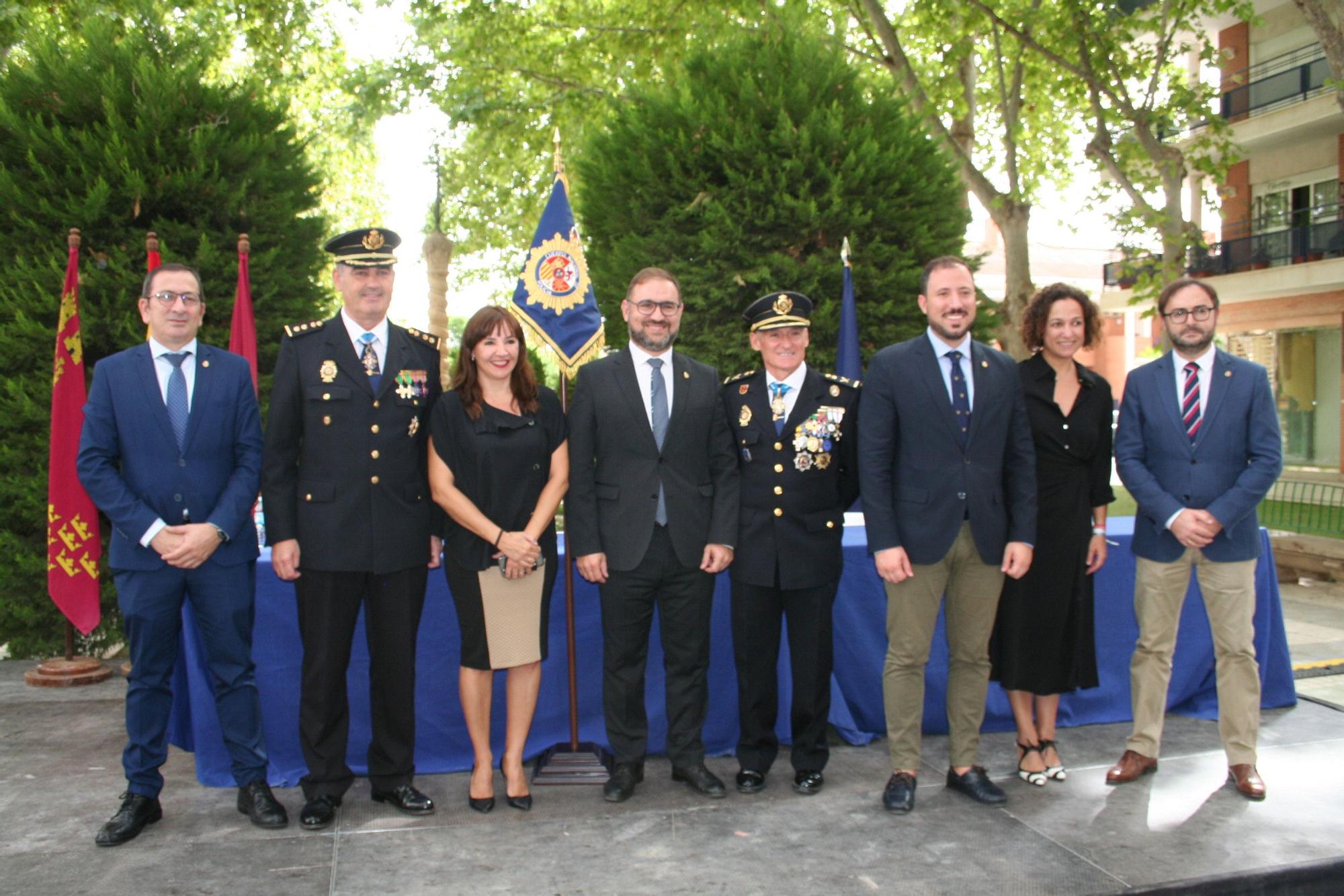 Los condecorados por la Policía Nacional de Lorca, en imágenes