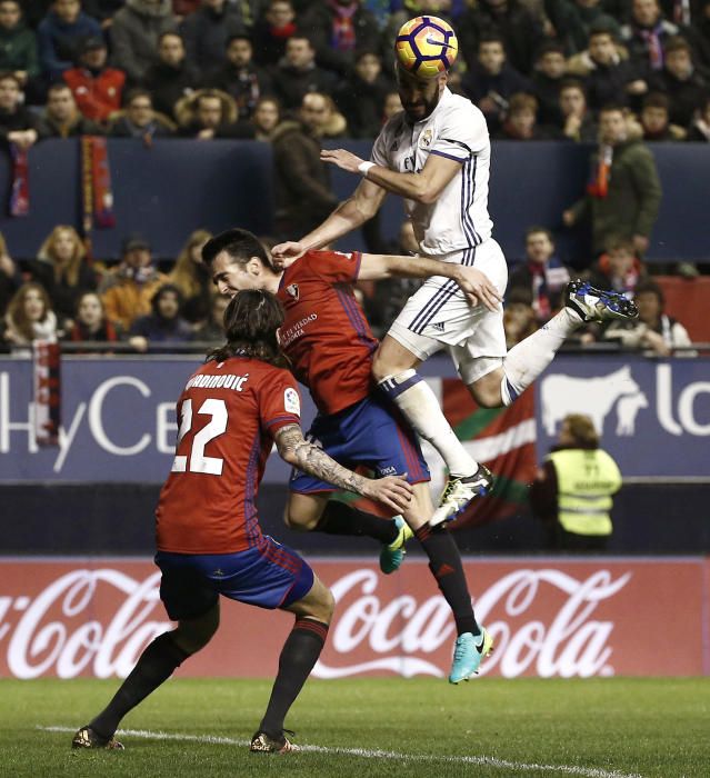 Las imágenes del Osasuna-Real Madrid.