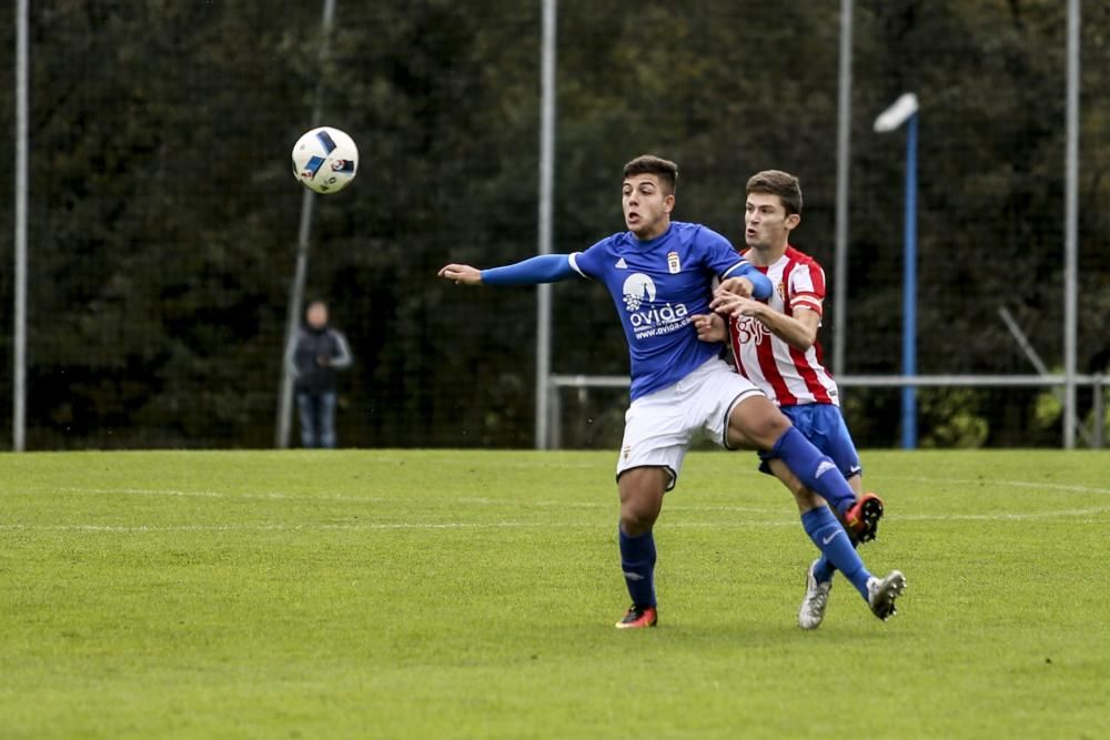 Partido entre el Real Oviedo y el Sporting Juvenil División de Honor