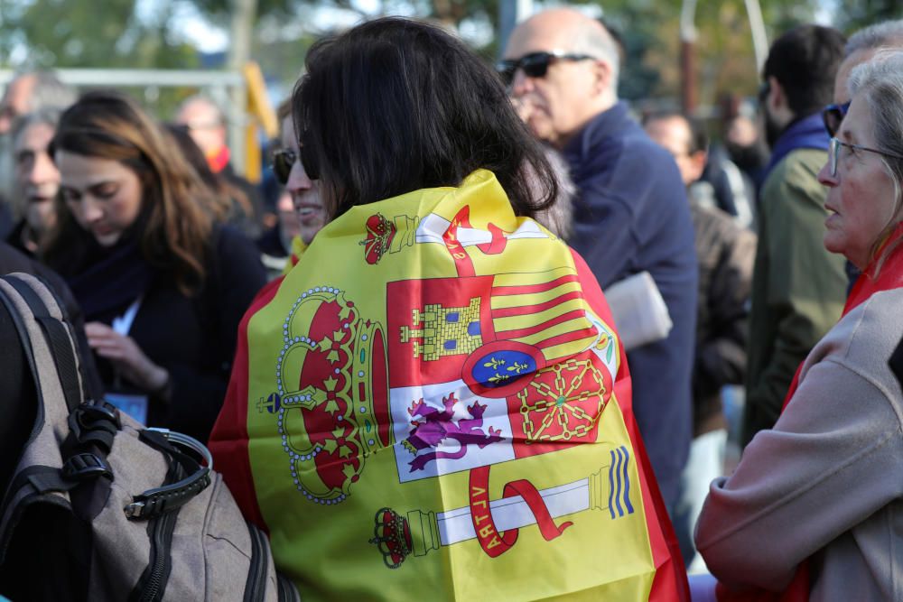 Protestas contra la exhumación de Franco