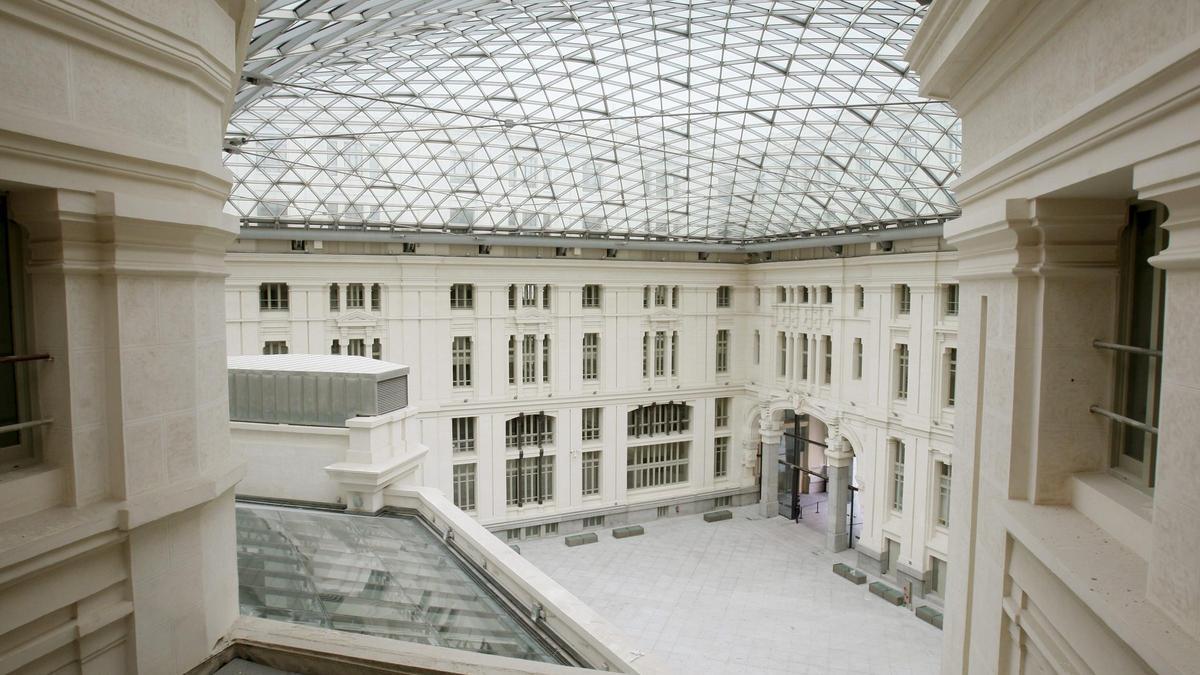 Vista interior del Palacio de Cibeles, sede del Ayuntamiento de Madrid.