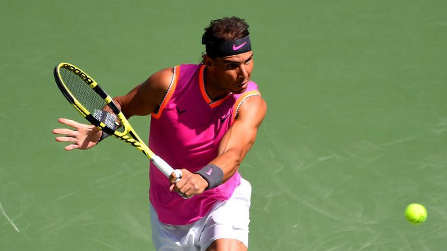 Rafa Nadal en Indian Wells.