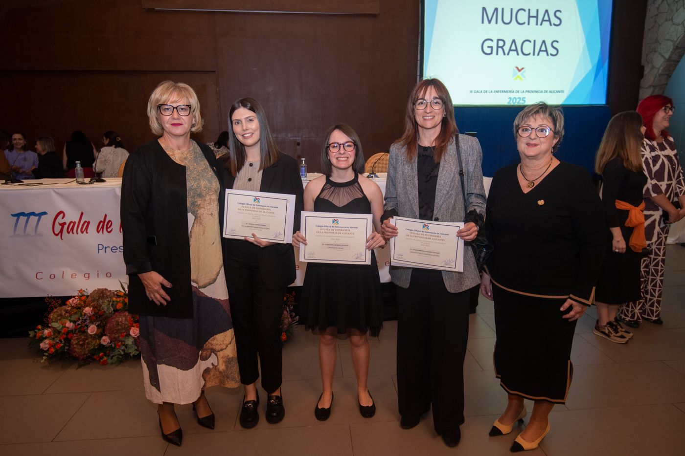 La gala anual del Colegio de Enfermería de Alicante, en imágenes