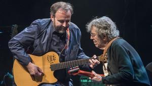 Roger Mas y Quico Pi de la Serra, en el Auditori.