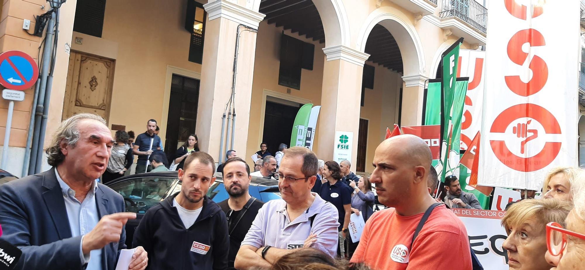 Manifestación de la educación concertada