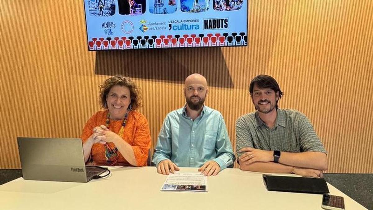 La presentació del cicle Butaques de Circ a l'Escala.