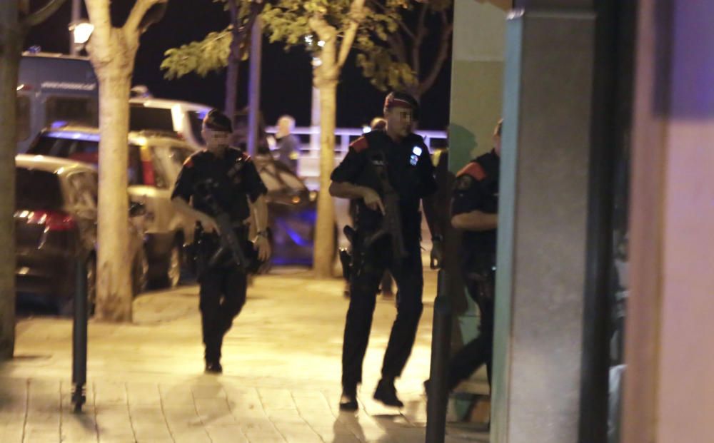 Las imágenes del atentado terrorista en Cambrils