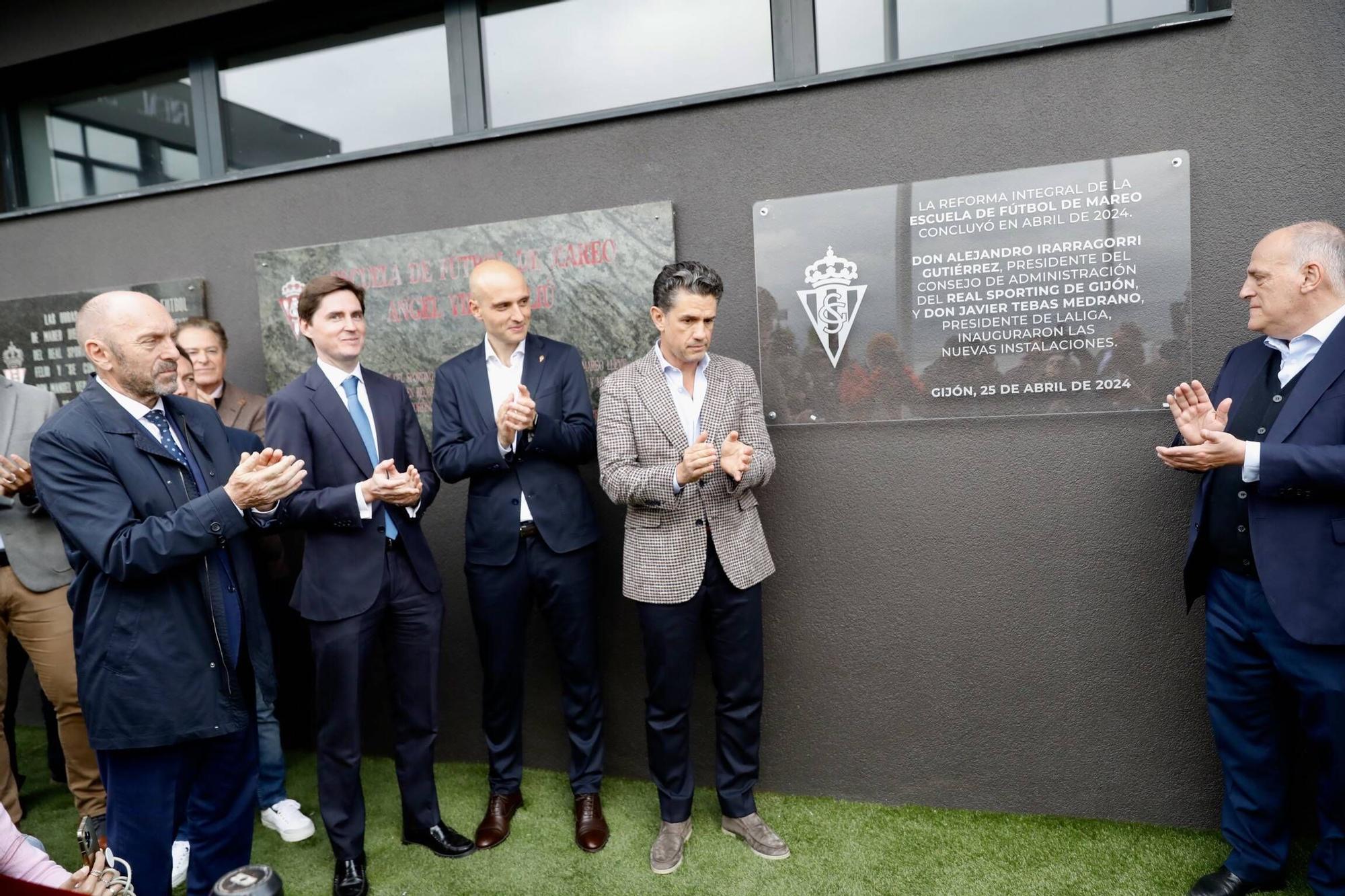 El reestreno de la Escuela de Fútbol de Mareo