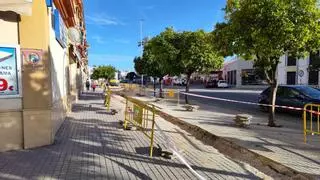 El Ayuntamiento de Palma del Río renueva la red de agua potable en tres avenidas