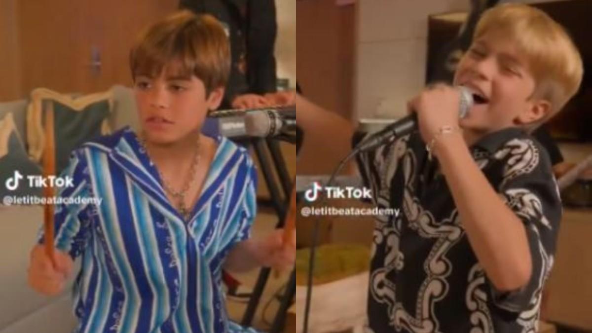 ¡Los hijos de Piqué se convierten en cantantes! Así es el avance de su primer vídeo musical