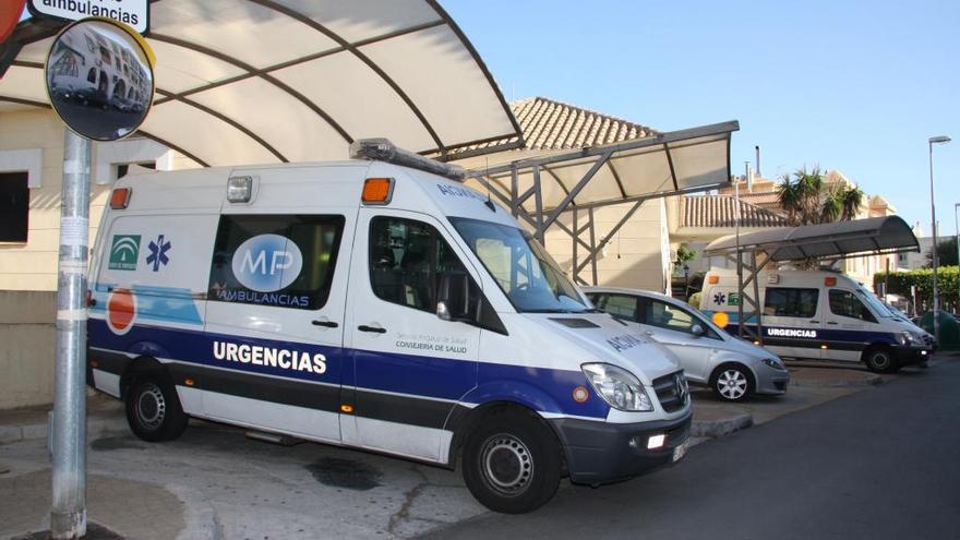 Una de las ambulancias que operan en la provincia