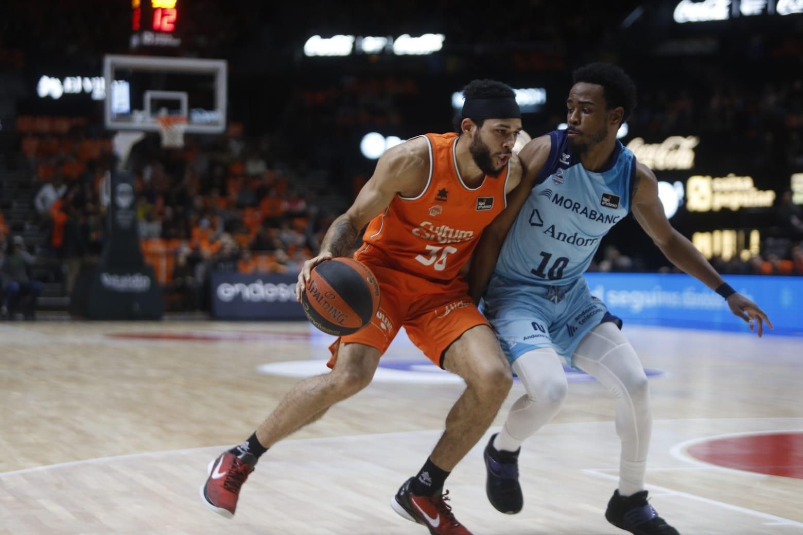 El Valencia Basket - Andorra, en imágenes