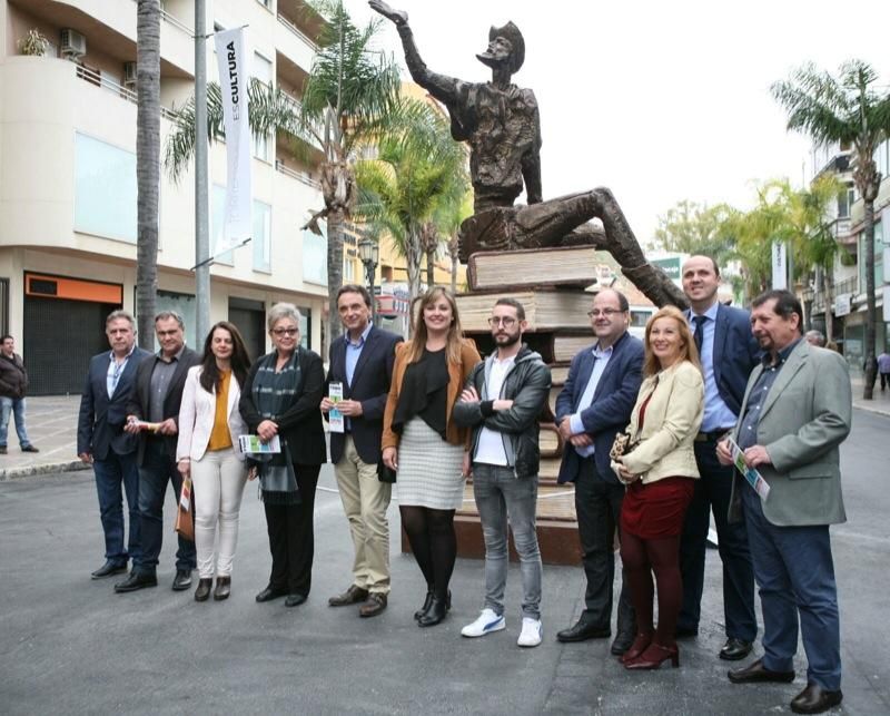 Los Quijotes de Aurelio Teno en Torremolinos