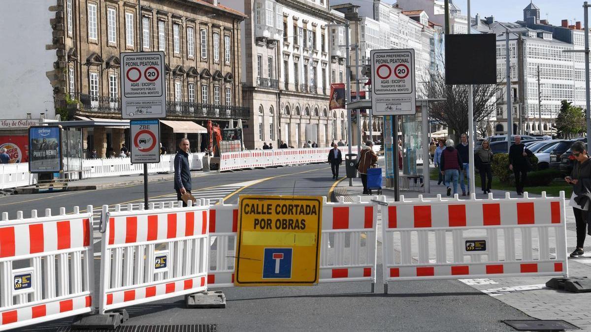 Arranca el corte de tráfico por la obra de los Cantones, que durará cinco semanas