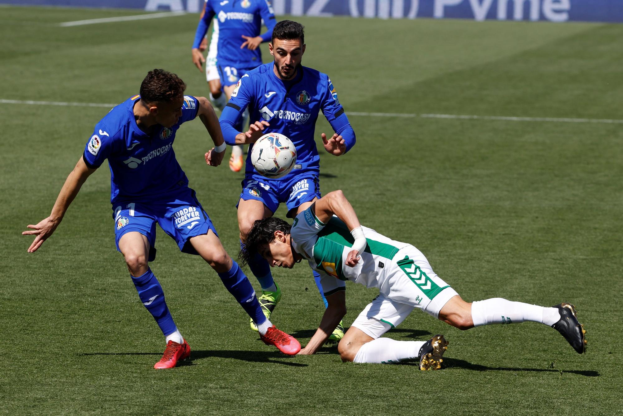 Las imágenes del Getafe-Elche