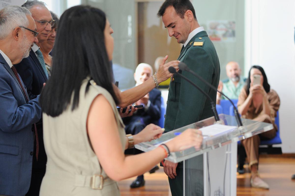 Las imágenes de la entrega de la Medalla al Mérito de la Protección Civil