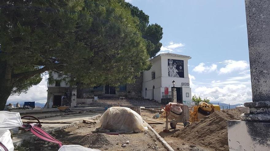 Coronavirus en Córdoba: las obras en el santuario de Araceli de Lucena impiden la reanudación de los cultos