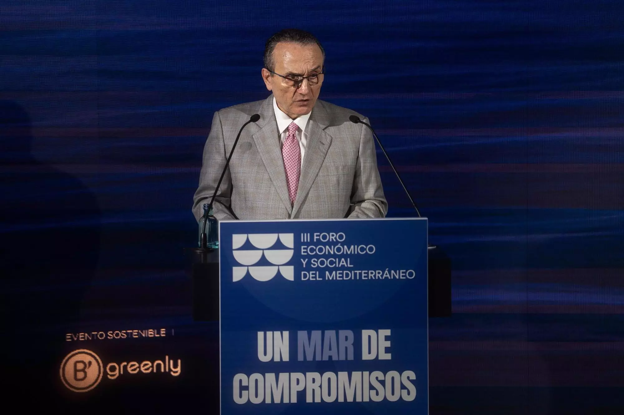 Javier Moll en el Foro del Mediterráneo