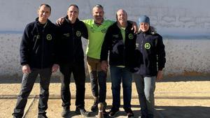 Final de la primera volta de la Lliga Catalana de bitlles de la temporada 2023/2024