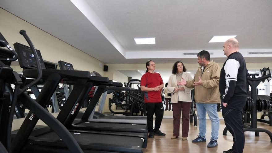 A Xunta reforza o equipamento da piscina de Outes e do seu ximnasio cun investimento de 70.000 euros