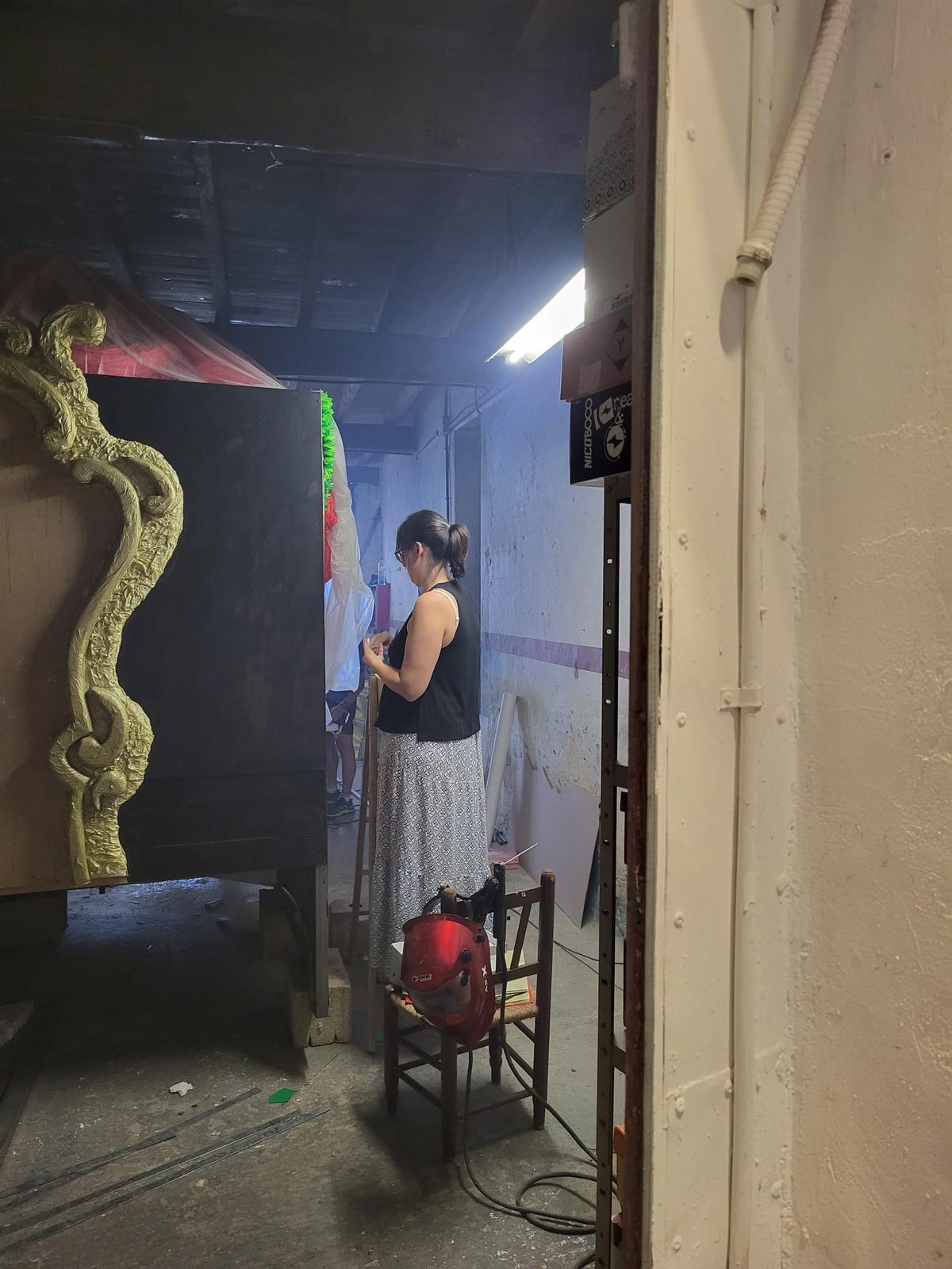 Preparativos para el Anunci de Morella a falta de un mes para la gran fiesta