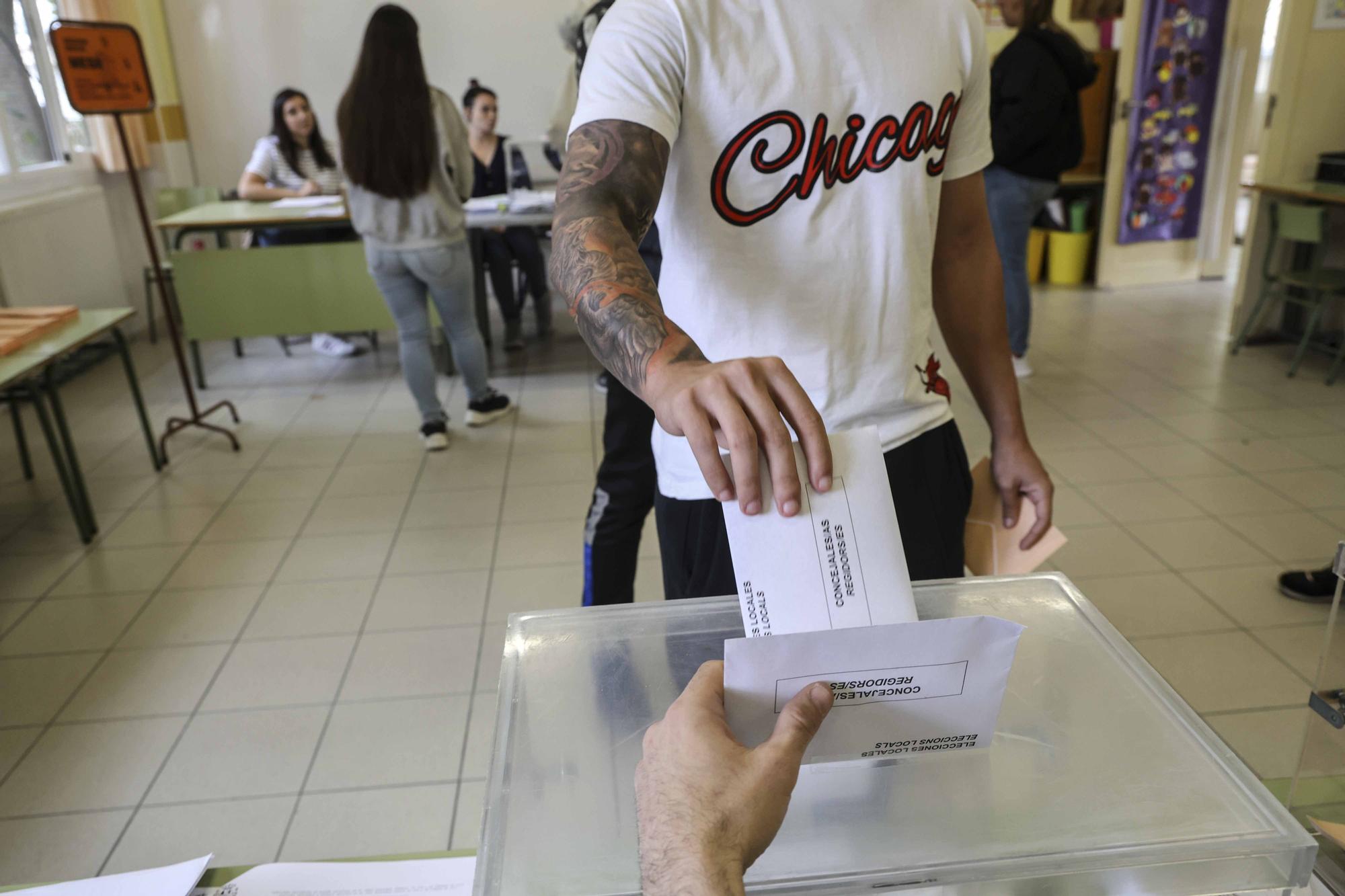 La jornada electoral del 28M en Alicante