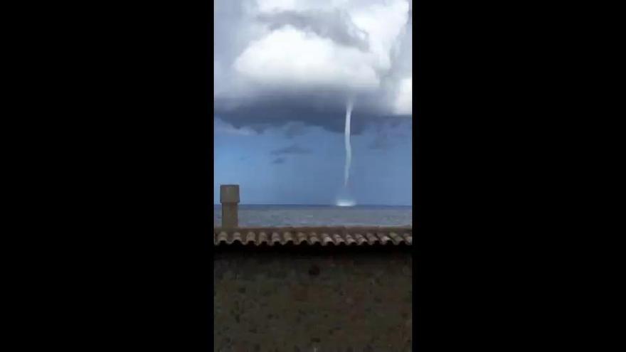 "Cap de fibló": Windhose vor Port de Valldemossa