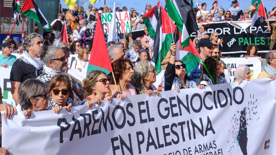 Contundente respuesta de la calle contra la destrucción de Palestina a manos de Israel